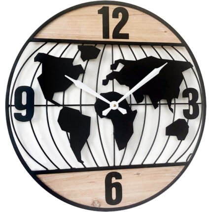 Βρες το Ρολόι Τοίχου ArteLibre Ξύλο/Μέταλλο Φ60x4cm σε μοναδική τιμή στο clickforshop.gr