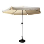 Ομπρέλα Κήπου ArteLibre GRENADINE Μπεζ/Μαύρο Αλουμίνιο/Ύφασμα Φ3x2.45m - Image 2