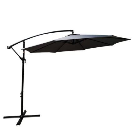 Βρες το Ομπρέλα Κήπου ArteLibre Κρεμαστή ISLAY Γκρι/Μαύρο Μέταλλο/Ύφασμα Φ3x2.45m σε μοναδική τιμή στο clickforshop.gr