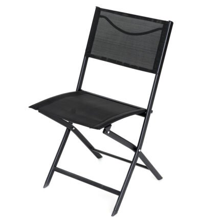 Βρες το Καρέκλα Πτυσσόμενη ArteLibre KILDA Μαύρο Μέταλλο/Ύφασμα 45x45x83cm σε μοναδική τιμή στο agoraepiplou.gr