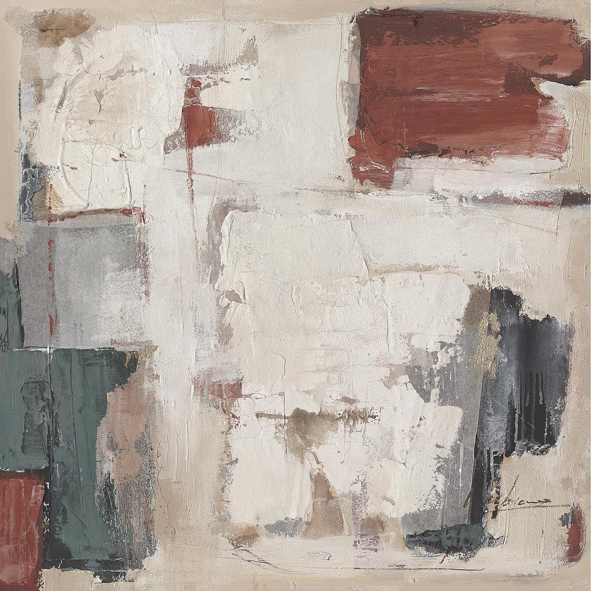 Πίνακας ArteLibre "Abstract" Καμβάς 100x100cm Βρες το Πίνακας ArteLibre "Abstract" Καμβάς 100x100cm σε μοναδική τιμή στο clickforshop.gr