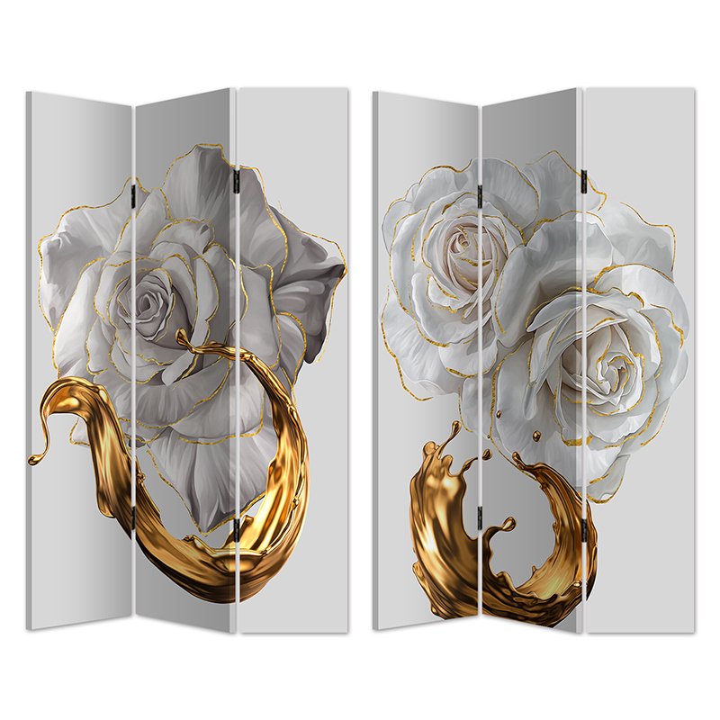 Παραβάν ArteLibre "Λευκά Άνθη" Καμβάς/Ξύλο 120x180x2.5cm Βρες το Παραβάν ArteLibre "Λευκά Άνθη" Καμβάς/Ξύλο 120x180x2.5cm σε μοναδική τιμή στο clickforshop.gr