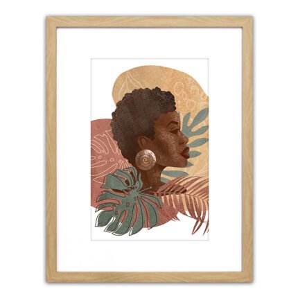 Βρες το Πίνακας Σε Κορνίζα ArteLibre Πλαστικό 'Πορταίτο Γυναίκας' 35x45x1.8cm σε μοναδική τιμή στο clickforshop.gr