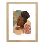 Βρες το Πίνακας Σε Κορνίζα ArteLibre Πλαστικό 'Πορταίτο Γυναίκας II' 35x45x1.8cm σε μοναδική τιμή στο clickforshop.gr