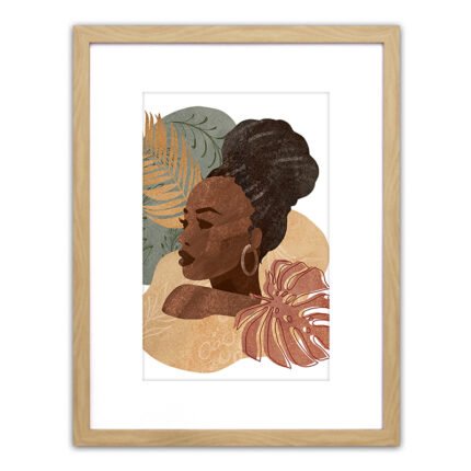 Βρες το Πίνακας Σε Κορνίζα ArteLibre Πλαστικό 'Πορταίτο Γυναίκας II' 35x45x1.8cm σε μοναδική τιμή στο clickforshop.gr