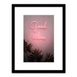 Βρες το Πίνακας Σε Κορνίζα ArteLibre Πλαστικό 'Good Vibes' 35x45x1.8cm σε μοναδική τιμή στο clickforshop.gr