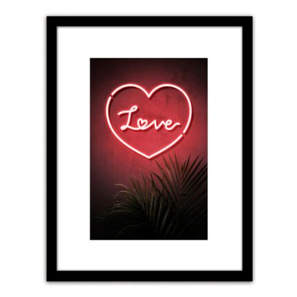 Βρες το Πίνακας Σε Κορνίζα ArteLibre Πλαστικό 'Love' 35x45x1.8cm σε μοναδική τιμή στο clickforshop.gr