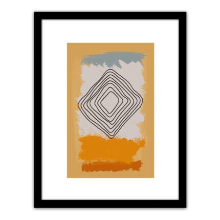 Βρες το Πίνακας Σε Κορνίζα ArteLibre Πλαστικό 'Abstract' 35x45x1.8cm σε μοναδική τιμή στο clickforshop.gr