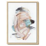 Βρες το Πίνακας Σε Κορνίζα ArteLibre "Abstract" Καμβάς 50x70x4cm σε μοναδική τιμή στο clickforshop.gr