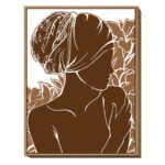 Βρες το Πίνακας Σε Κορνίζα ArteLibre "Γυναικεία Φιγούρα" Καμβάς 60x80x3.5cm σε μοναδική τιμή στο clickforshop.gr