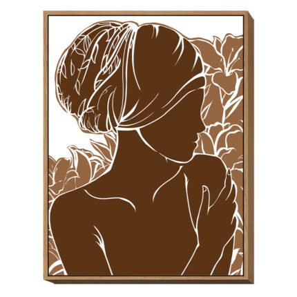 Βρες το Πίνακας Σε Κορνίζα ArteLibre "Γυναικεία Φιγούρα" Καμβάς 60x80x3.5cm σε μοναδική τιμή στο clickforshop.gr