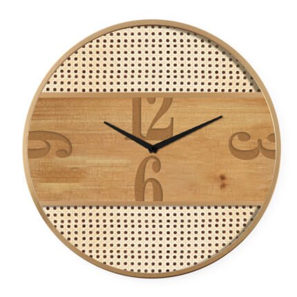 Βρες το Ρολόι Τοίχου ArteLibre Φυσικό Μέταλλο/MDF 50x50x3.5cm σε μοναδική τιμή στο clickforshop.gr