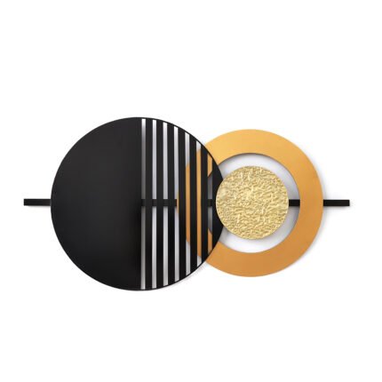 Βρες το Διακοσμητικό Τοίχου ArteLibre Γεωμετρικά Σχήματα Μέταλλο 96x50x4cm σε μοναδική τιμή στο clickforshop.gr