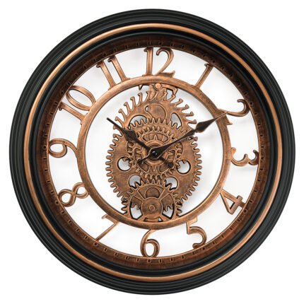 Βρες το Ρολόι Τοίχου ArteLibre Καφέ/Μαύρο Πλαστικό Φ40.6x4.9cm σε μοναδική τιμή στο clickforshop.gr