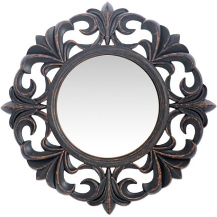 Βρες το Καθρέπτης Τοίχου ArteLibre Μαύρο Πλαστικό Φ40.6x4.4cm σε μοναδική τιμή στο clickforshop.gr