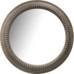 Βρες το Καθρέπτης Τοίχου ArteLibre Καφέ Πλαστικό Φ56x5.8cm σε μοναδική τιμή στο clickforshop.gr