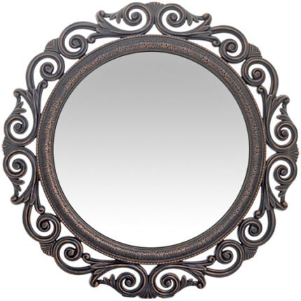 Βρες το Καθρέπτης Τοίχου ArteLibre Μαύρο Πλαστικό Φ58.4x5.5cm σε μοναδική τιμή στο clickforshop.gr