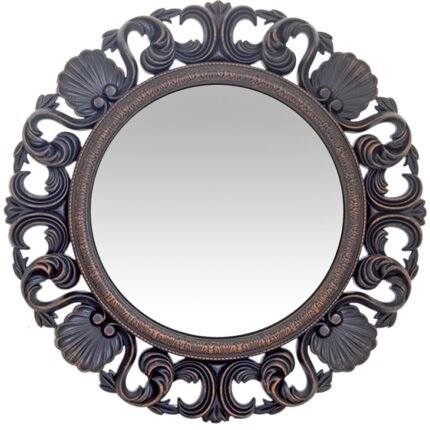 Βρες το Καθρέπτης Τοίχου ArteLibre Μαύρο Πλαστικό Φ56x4.8cm σε μοναδική τιμή στο clickforshop.gr