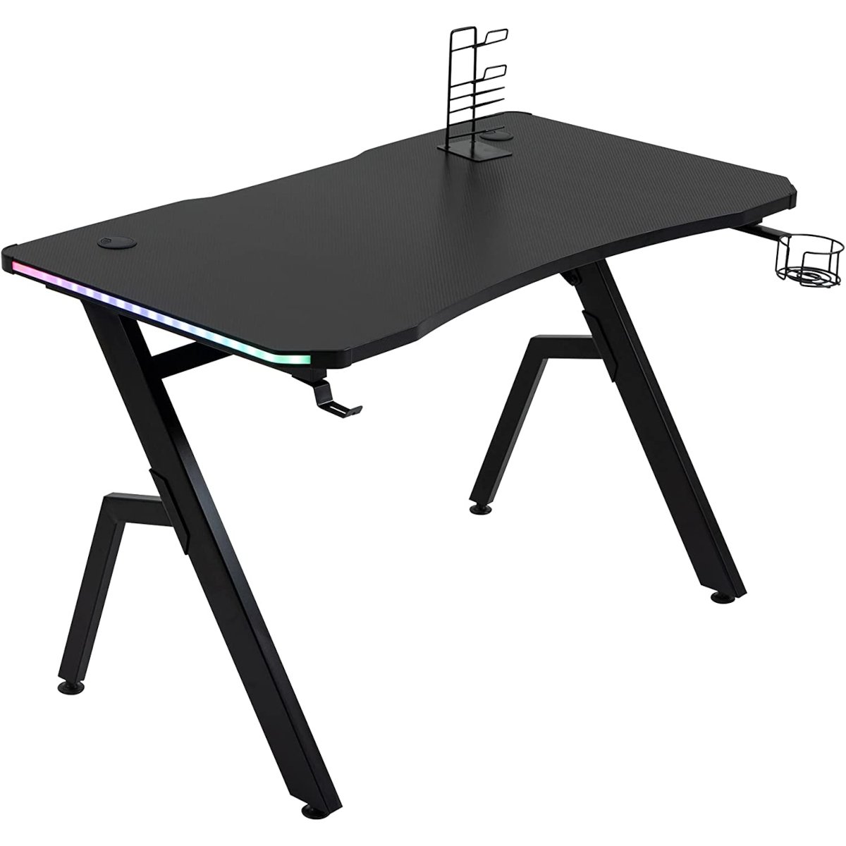 Γραφείο Gaming ArteLibre LUKE RGB Μαύρο Ξύλο/Μέταλλο 120x65x75cm Βρες το Γραφείο Gaming ArteLibre LUKE RGB Μαύρο Ξύλο/Μέταλλο 120x65x75cm σε μοναδική τιμή στο clickforshop.gr