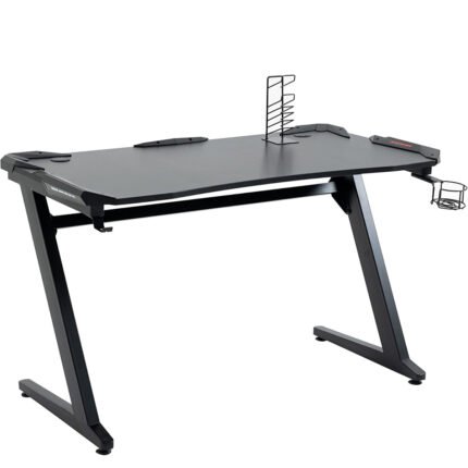 Βρες το Γραφείο Gaming ArteLibre LEIA Μαύρο Ξύλο/Μέταλλο 120x65x75cm σε μοναδική τιμή στο clickforshop.gr