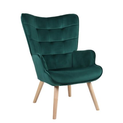Βρες το Πολυθρόνα ArteLibre MARION Πράσινο Βελούδο/Ξύλο 73x69x96cm σε μοναδική τιμή στο clickforshop.gr