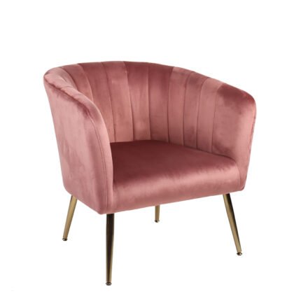 Βρες το Πολυθρόνα ArteLibre TIANA Σάπιο Μήλο Βελούδο/Ξύλο 52x82x76cm σε μοναδική τιμή στο clickforshop.gr