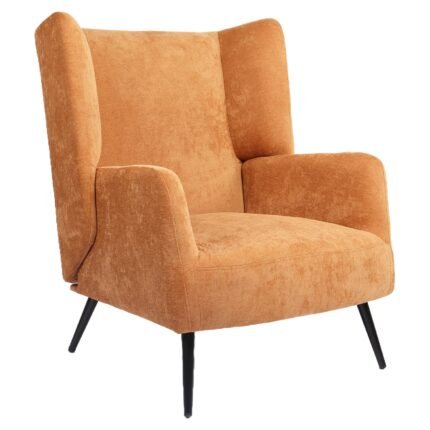 Βρες το Πολυθρόνα ArteLibre NORA Πορτοκαλί Ύφασμα/Μέταλλο 100x80x89cm σε μοναδική τιμή στο clickforshop.gr