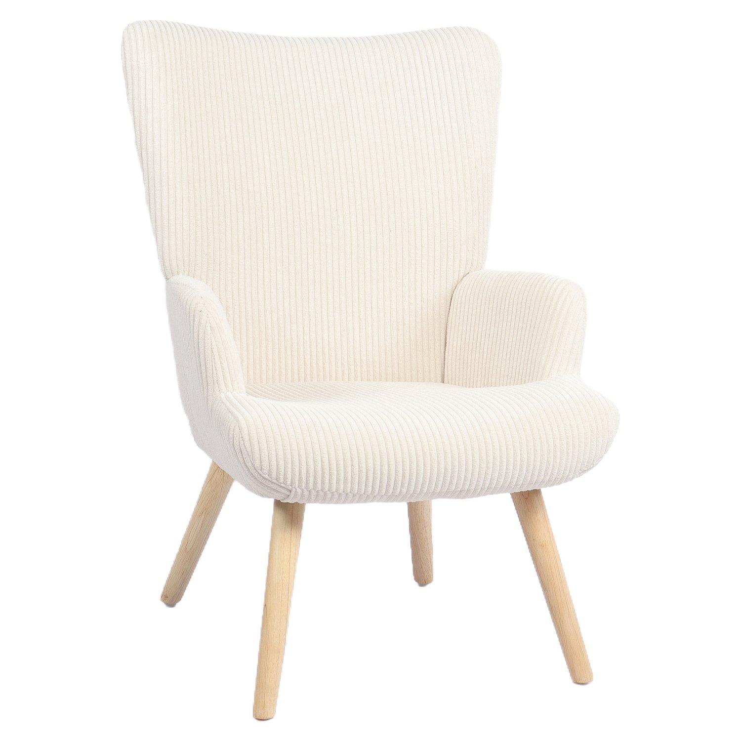 Πολυθρόνα ArteLibre LIRA Κρεμ Ύφασμα Κοτλέ/Ξύλο 94.5x64x70.5cm Βρες το Πολυθρόνα ArteLibre LIRA Κρεμ Ύφασμα Κοτλέ/Ξύλο 94.5x64x70.5cm σε μοναδική τιμή στο clickforshop.gr