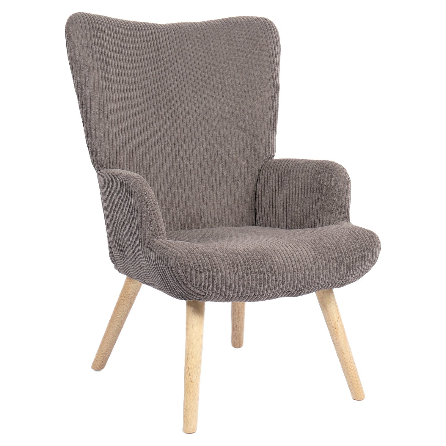 Πολυθρόνα ArteLibre LIRA Γκρι Ύφασμα Κοτλέ/Ξύλο 94.5x64x70.5cm Βρες το Πολυθρόνα ArteLibre LIRA Γκρι Ύφασμα Κοτλέ/Ξύλο 94.5x64x70.5cm σε μοναδική τιμή στο clickforshop.gr