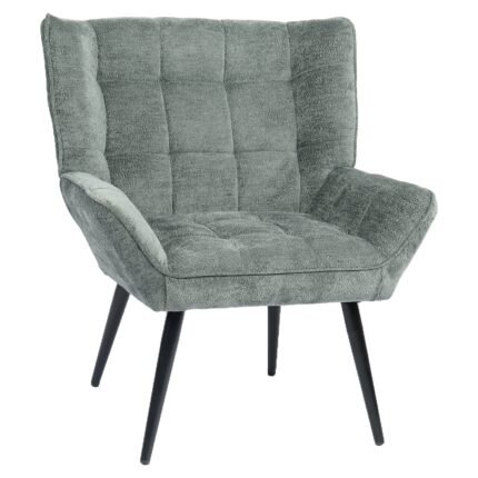 Βρες το Πολυθρόνα ArteLibre TIVA Πράσινο Ύφασμα Σενίλ/Μέταλλο 84x78x77cm σε μοναδική τιμή στο clickforshop.gr