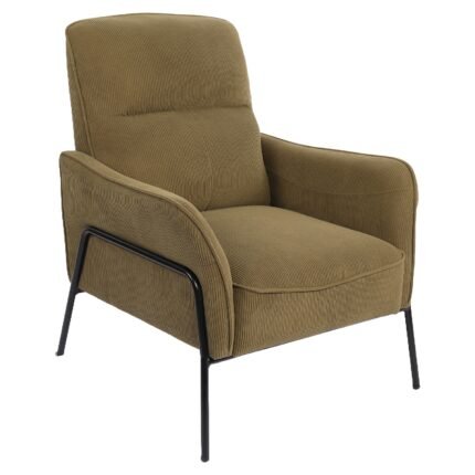 Βρες το Πολυθρόνα ArteLibre ELAN Πράσινο Ύφασμα Κοτλέ/Μέταλλο 94x77x82cm σε μοναδική τιμή στο clickforshop.gr