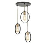 Βρες το Φωτιστικό Κρεμαστό ArteLibre HALK Τρίφωτο Αντικέ Μέταλλο 30x80cm σε μοναδική τιμή στο clickforshop.gr