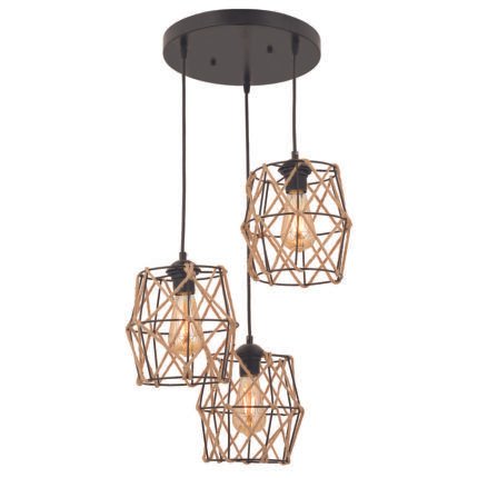 Βρες το Φωτιστικό Κρεμαστό ArteLibre ANTH Τρίφωτο Μαύρο Μέταλλο 40x90cm σε μοναδική τιμή στο clickforshop.gr