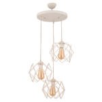 Βρες το Φωτιστικό Κρεμαστό ArteLibre MOK Τρίφωτο Λευκό Μέταλλο 50x78cm σε μοναδική τιμή στο clickforshop.gr