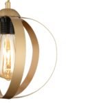 Φωτιστικό Κρεμαστό ArteLibre VANT Αντικέ Μέταλλο 22x90cm - Image 2