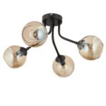 Βρες το Φωτιστικό Κρεμαστό ArteLibre DAV Πολύφωτο Μαύρο Μέταλλο/Γυαλί 66x32cm σε μοναδική τιμή στο clickforshop.gr