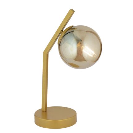 Βρες το Φωτιστικό Επιτραπέζιο ArteLibre FER Χρυσό/Μελί Μέταλλο/Γυαλί 14x43cm σε μοναδική τιμή στο agoraepiplou.gr