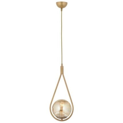 Βρες το Φωτιστικό Κρεμαστό ArteLibre MIRZ Αντικέ/Μελί Μέταλλο/Γυαλί 20x101cm σε μοναδική τιμή στο clickforshop.gr