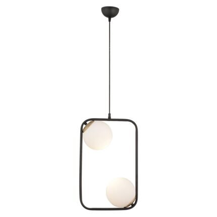 Βρες το Φωτιστικό Κρεμαστό ArteLibre GAL Μαύρο/Λευκό Μέταλλο/Γυαλί 40x90cm σε μοναδική τιμή στο clickforshop.gr