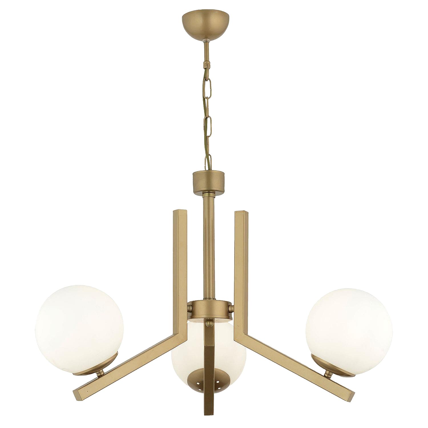 Φωτιστικό Κρεμαστό ArteLibre DORADO Τρίφωτο Χρυσό/Λευκό Μέταλλο/Γυαλί 60x75cm Βρες το Φωτιστικό Κρεμαστό ArteLibre DORADO Τρίφωτο Χρυσό/Λευκό Μέταλλο/Γυαλί 60x75cm σε μοναδική τιμή στο clickforshop.gr