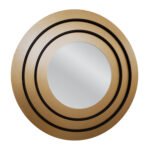 Βρες το Καθρέπτης Τοίχου ArteLibre CHUBB Χρυσό Μέταλλο/Γυαλί 60x2x60cm σε μοναδική τιμή στο clickforshop.gr