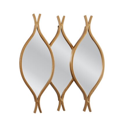 Βρες το Καθρέπτης Τοίχου ArteLibre AMRAS Χρυσό Μέταλλο/Γυαλί 31.5x3x33cm σε μοναδική τιμή στο clickforshop.gr