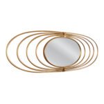 Βρες το Καθρέπτης Τοίχου ArteLibre ANDRETH Χρυσό Μέταλλο/Γυαλί 90x3x33cm σε μοναδική τιμή στο clickforshop.gr