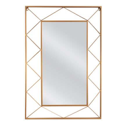 Βρες το Καθρέπτης Τοίχου ArteLibre ELESSAR Χρυσό Μέταλλο/Γυαλί 90x5x58cm σε μοναδική τιμή στο clickforshop.gr