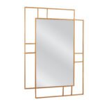 Βρες το Καθρέπτης Τοίχου ArteLibre ARWEN Χρυσό Μέταλλο/Γυαλί  90x2x68cm σε μοναδική τιμή στο clickforshop.gr