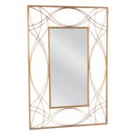Βρες το Καθρέπτης Τοίχου ArteLibre ASGON Χρυσό Μέταλλο/Γυαλί 90x1.5x60cm σε μοναδική τιμή στο clickforshop.gr