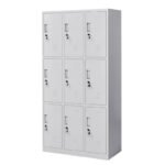 Βρες το Φοριαμός ArteLibre 9 Θέσεων EARNUR Ανοιχτό Γκρι Μέταλλο 90x45x185cm σε μοναδική τιμή στο clickforshop.gr