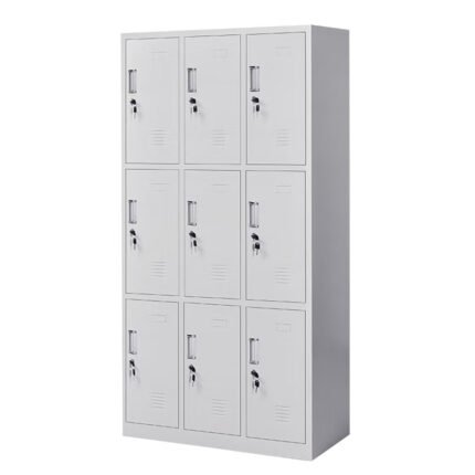 Βρες το Φοριαμός ArteLibre 9 Θέσεων EARNUR Ανοιχτό Γκρι Μέταλλο 90x45x185cm σε μοναδική τιμή στο clickforshop.gr