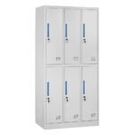 Βρες το Φοριαμός ArteLibre 6 Θέσεων ELBORON Ανοιχτό Γκρι Μέταλλο 90x45x185cm σε μοναδική τιμή στο clickforshop.gr