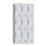 Βρες το Φοριαμός ArteLibre 9 Θέσεων ELDAR Ανοιχτό Γκρι Μέταλλο 90x45x185cm σε μοναδική τιμή στο clickforshop.gr